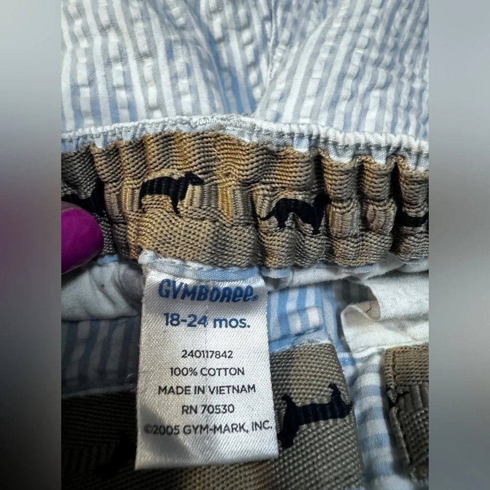 Gymboree below comment questions